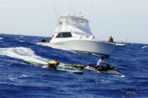 Hiring Escort Boats | Molokai 2 Oahu Paddleboard World